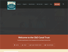 Tablet Screenshot of canaltrust.org